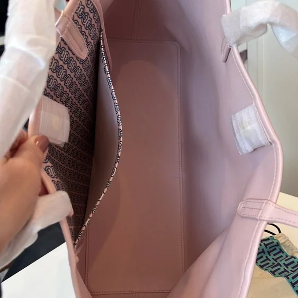 NWT Tory Burch Gemini Link Tote in Pink - Picture 8 of 15